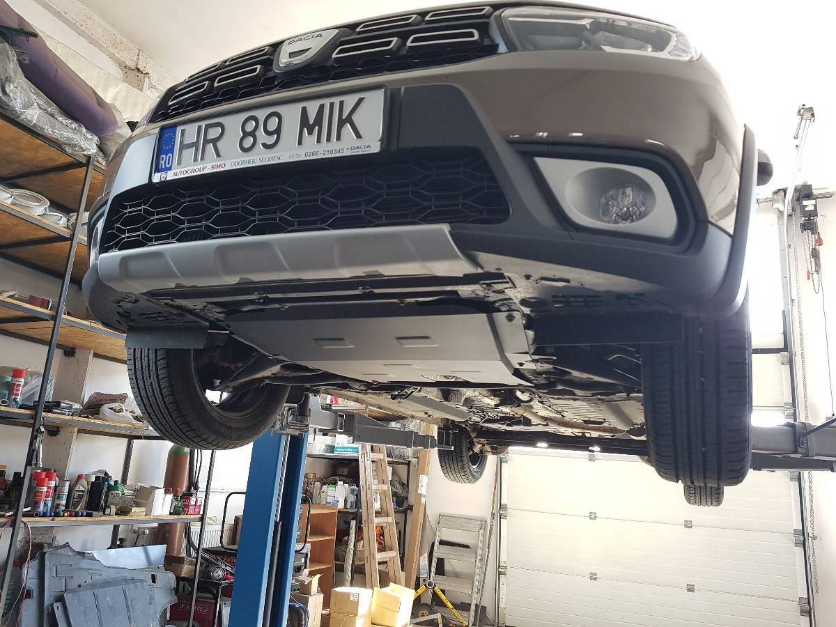 Cubre cárter metálico Dacia Dokker (2012-actualidad) a medida