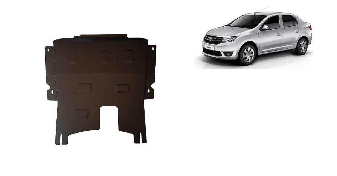 Cubre cárter metálico Dacia Logan 2 (2012-2020) a medida