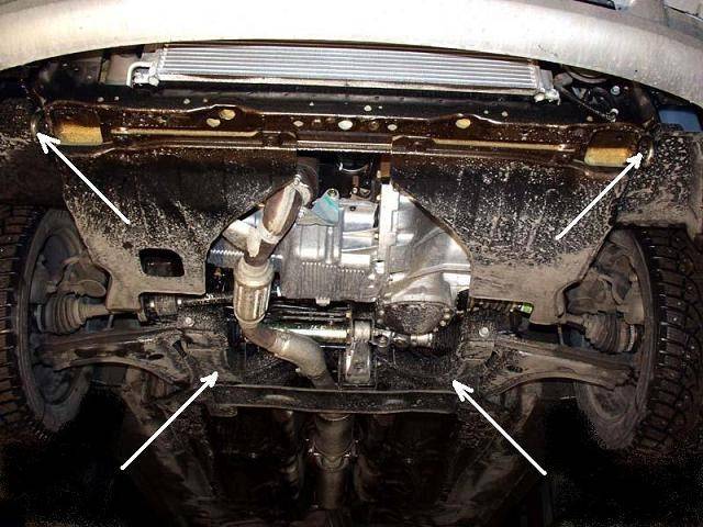 Cubre cárter metálico Daewoo Nubira (2003-2009) a medida