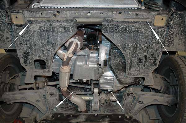 Cubre cárter metálico Daewoo Nubira (2003-2009) a medida