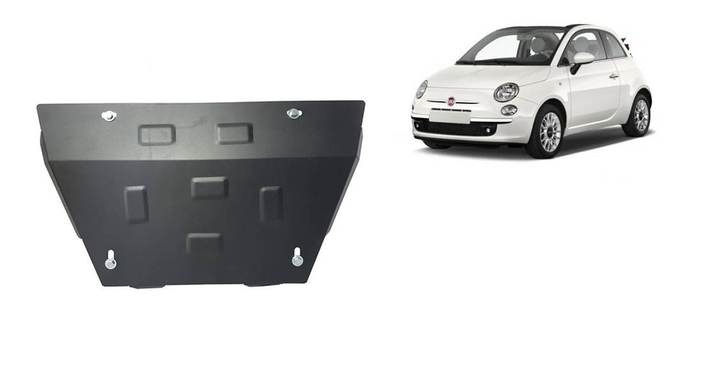 Cubre cárter metálico Fiat 500 (2007-actualidad) a medida