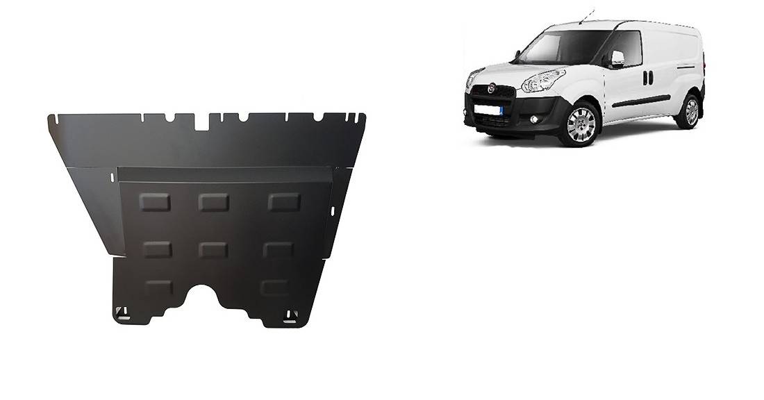 Cubre cárter metálico Fiat Doblo (2010-2022) a medida