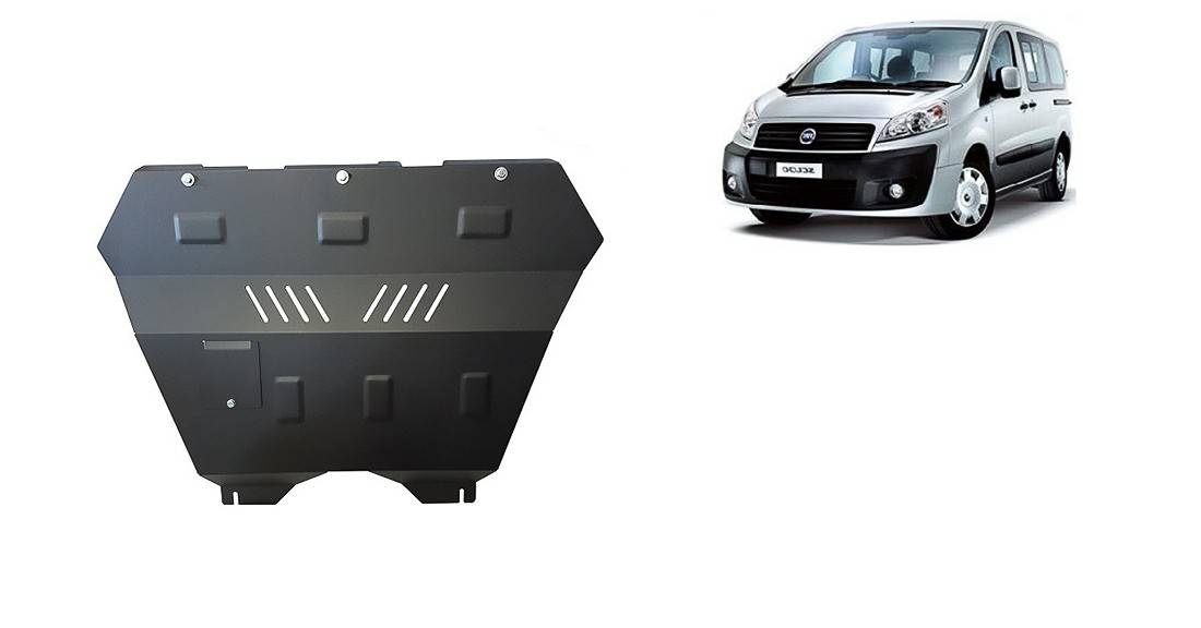 Cubre cárter metálico Fiat Scudo (2006-2016) a medida