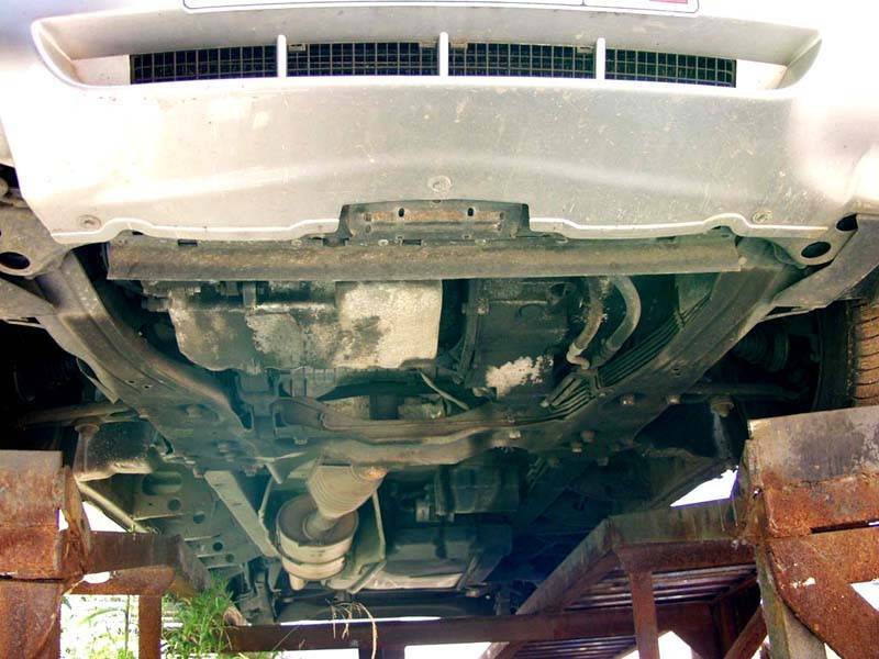 Cubre cárter metálico Fiat Scudo (1995-2006) a medida