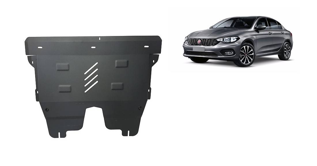 Cubre cárter metálico Fiat Tipo (2016-actualidad) a medida