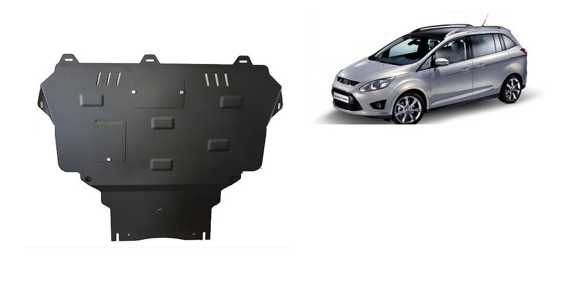 Cubre cárter metálico Ford C - Max (2010-2019) a medida