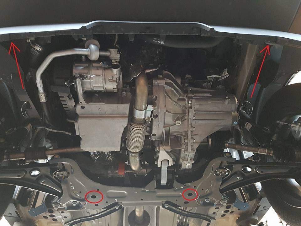 Cubre cárter metálico Ford Ecosport (2017-actualidad) a medida