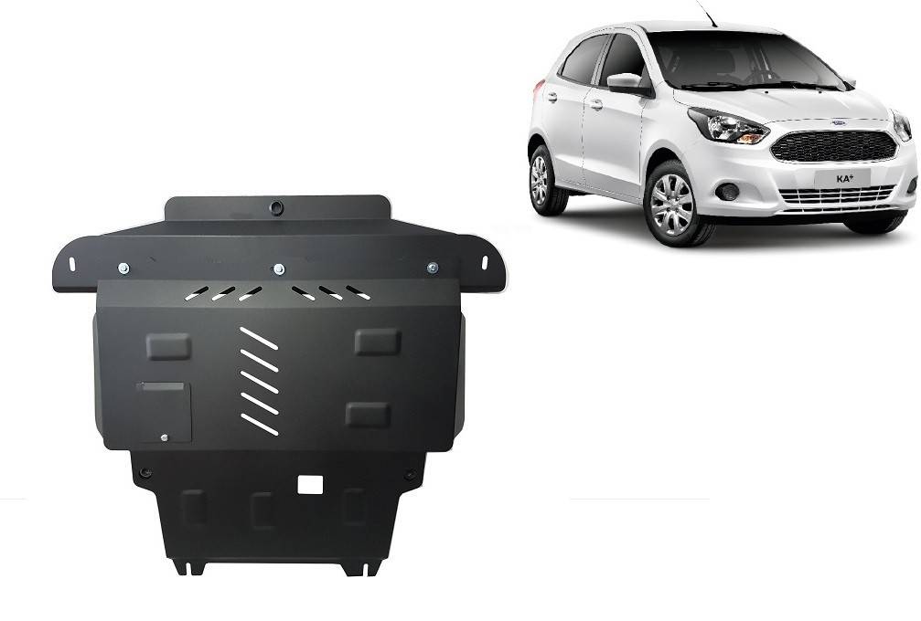 Cubre cárter metálico Ford KA+ (2014-actualidad) a medida