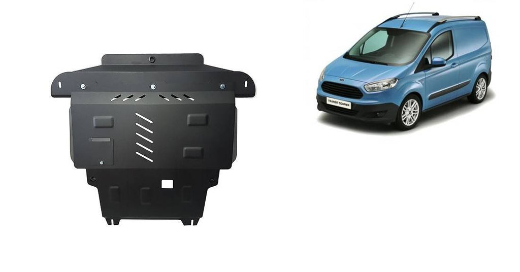 Cubre cárter metálico Ford Transit Courier (2014-actualidad) a medida
