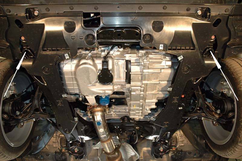 Cubre cárter metálico Honda Accord (2008-actualidad) a medida
