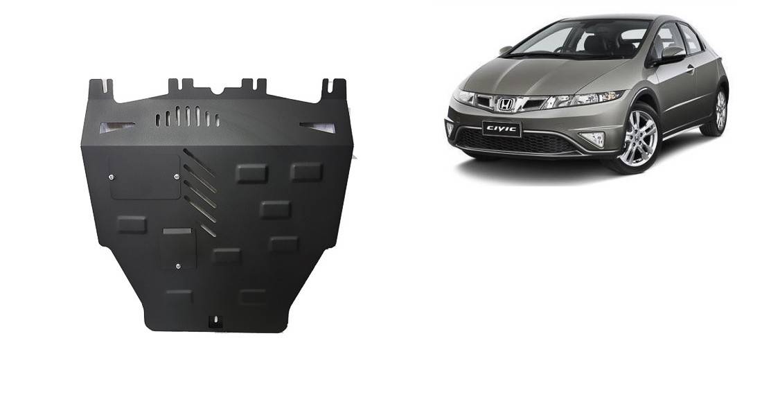 Cubre cárter metálico Honda Civic (Hayon) (2005-2015) a medida