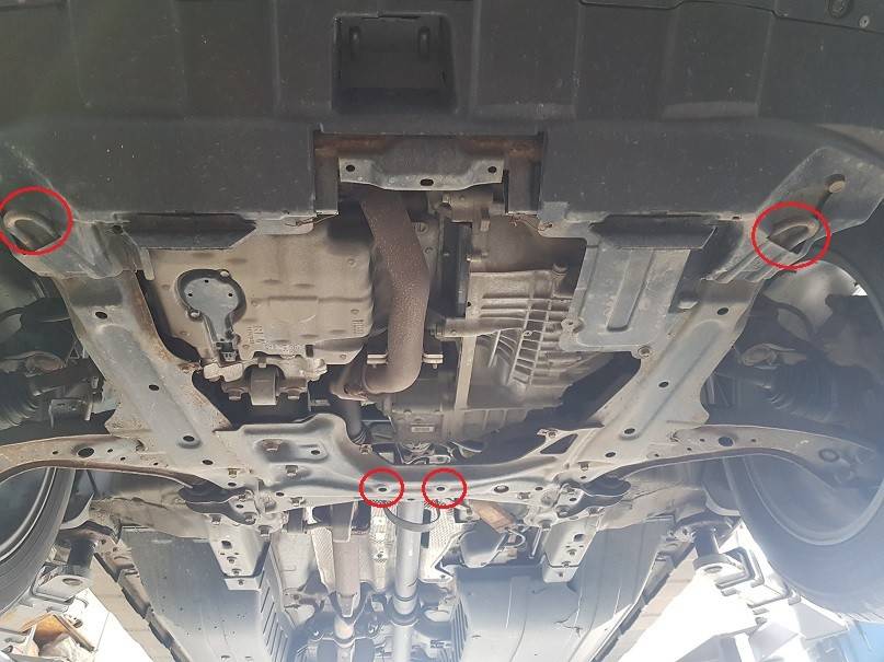 Cubre cárter metálico Honda CR-V (2007-2016) a medida