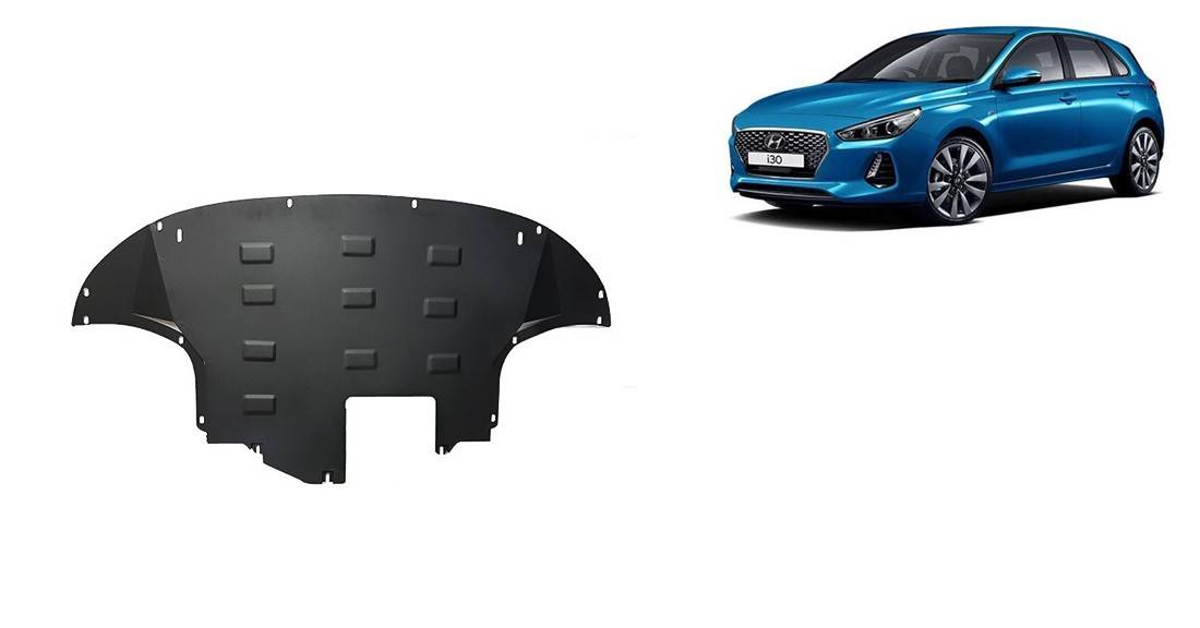 Cubre cárter metálico Hyundai I30 (2017-2022) a medida