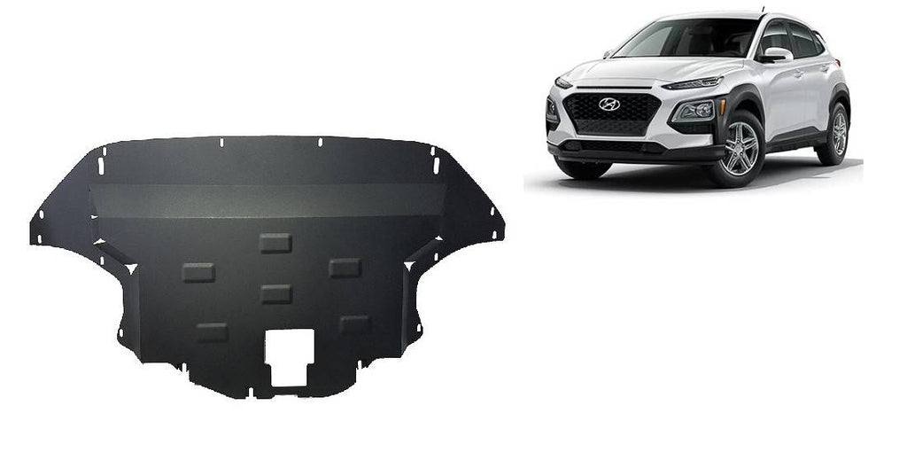 Cubre cárter metálico Hyundai Kona (2017-2020) a medida