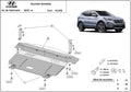 Cubre cárter metálico Hyundai Santa Fe (2012-2018) a medida