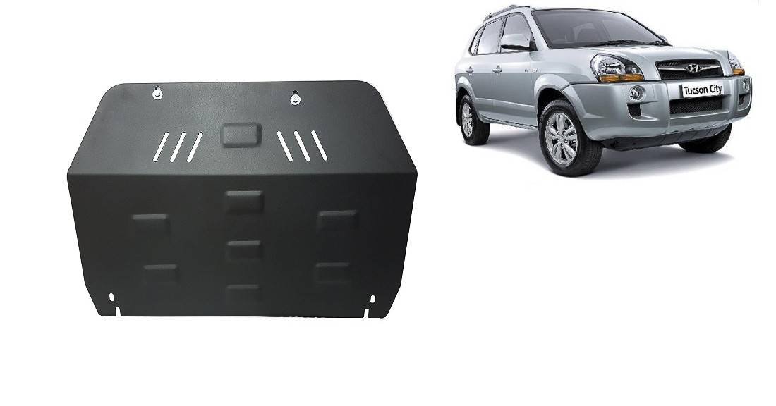 Cubre cárter metálico Hyundai Tucson (2004-2015) a medida