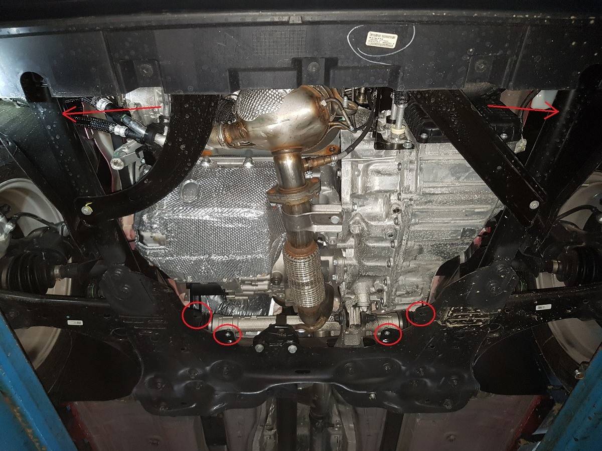 Cubre cárter metálico Jeep Compass (2017-2022) a medida