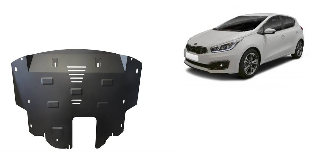 Cubre cárter metálico Kia Ceed (2015-2017) a medida