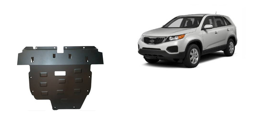 Cubre cárter metálico Kia Sorento (2010-2012) a medida