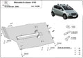 Cubre cárter metálico Mercedes Clase A (2004-2012) a medida