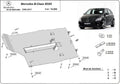 Cubre cárter metálico Mercedes Clase B (2005-2011) a medida