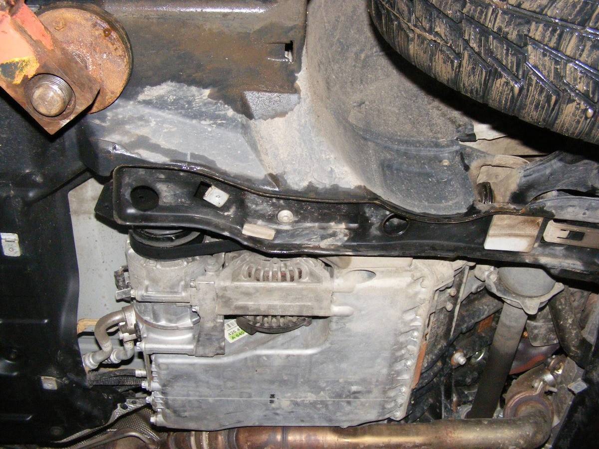 Cubre cárter metálico Mercedes Clase B (2005-2011) a medida