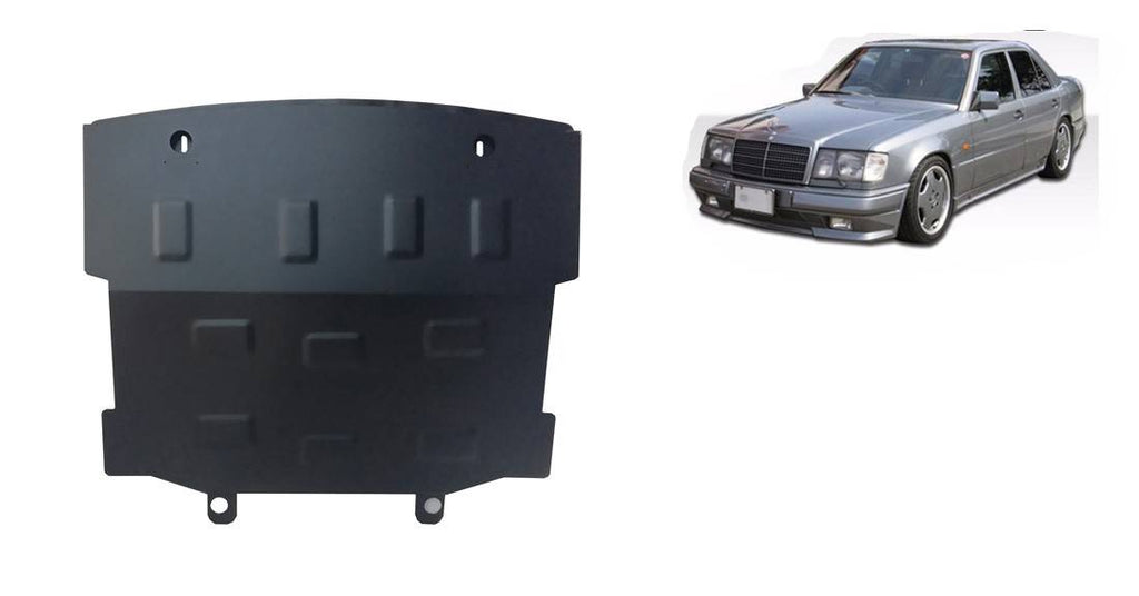 Cubre cárter metálico Mercedes Clase E W124 (1993-1997) a medida