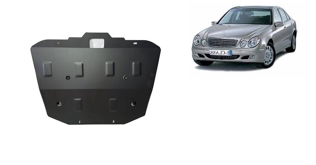 Cubre cárter metálico Mercedes Clase E W211 (2002-2008) a medida