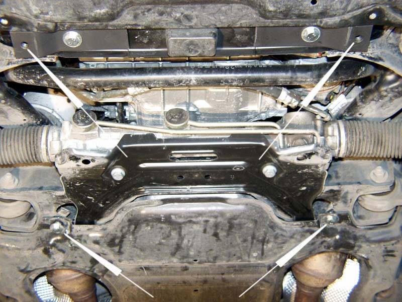 Cubre cárter metálico Mercedes Clase E W211 (2002-2008) a medida