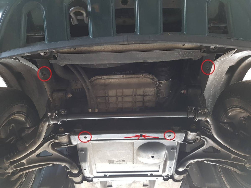 Cubre cárter metálico Mercedes ML W163 (1998-2005) a medida