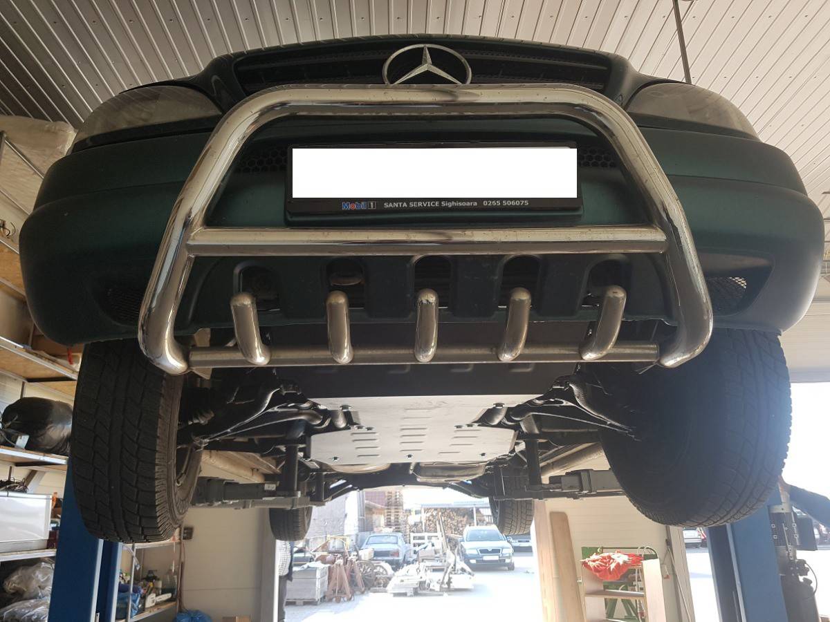 Cubre cárter metálico Mercedes ML W163 (1998-2005) a medida