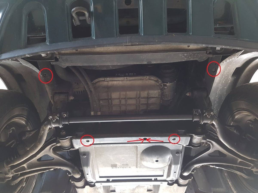 Cubre cárter metálico Mercedes ML W163 (1998-2005) a medida