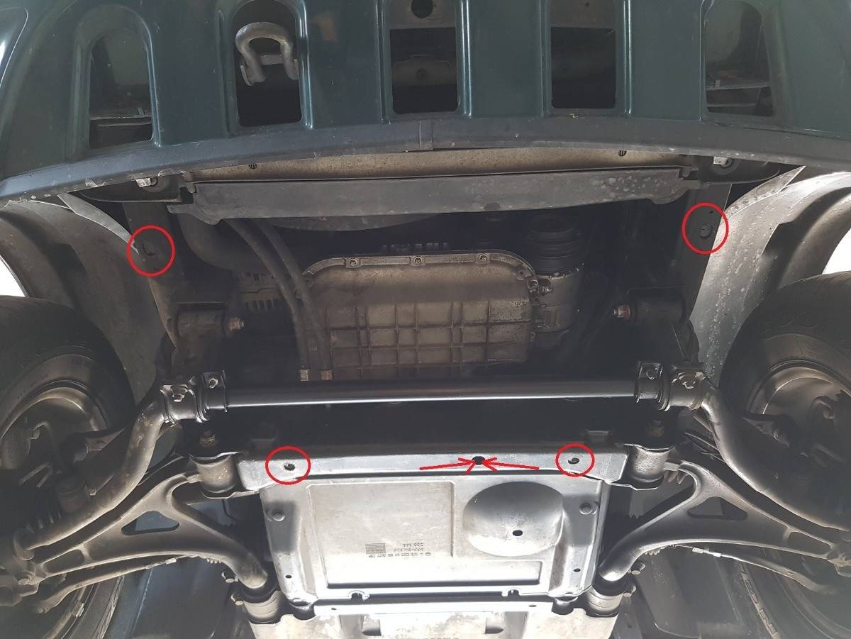 Protección de Caja de Cambios Mercedes ML W163 (1998-2005)
