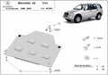 Protección del Diferencial Trasero Mercedes ML W163 (1998-2005)