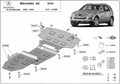 Cubre cárter metálico Mercedes ML W164 (2005-2011) a medida