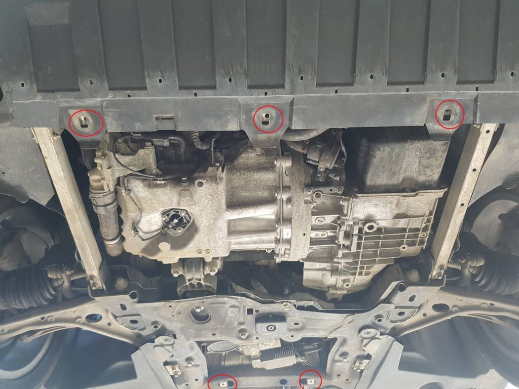 Cubre cárter metálico Mercedes CLA X117 (2013-2019) a medida