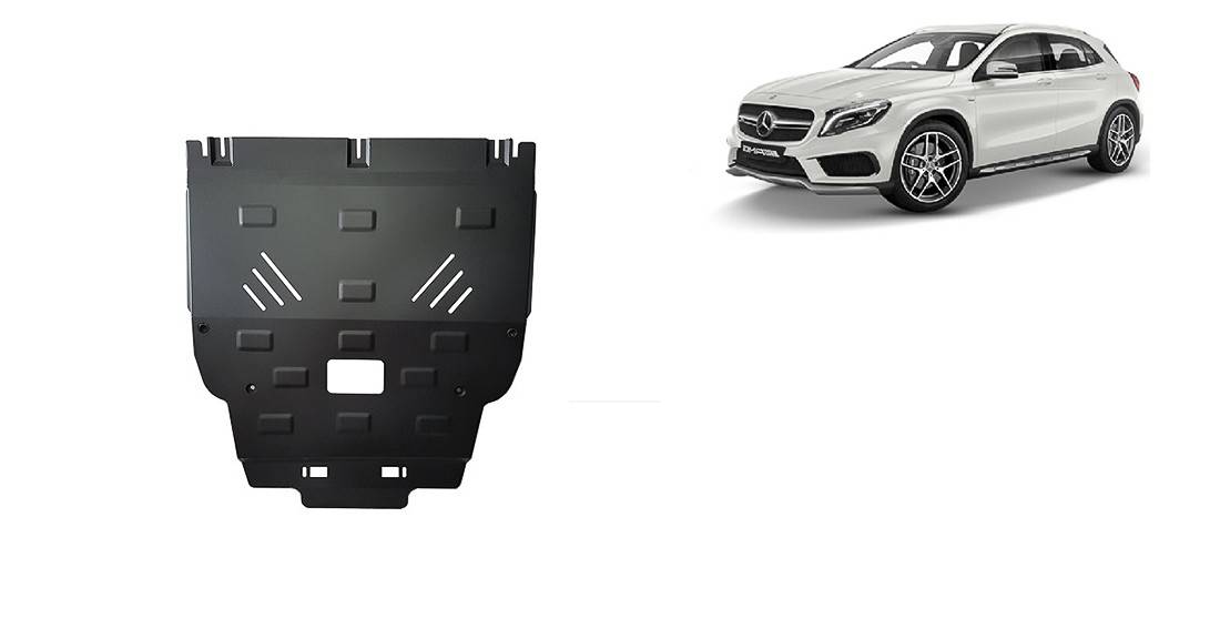 Cubre cárter metálico Mercedes GLA X156 (2014-2019) a medida
