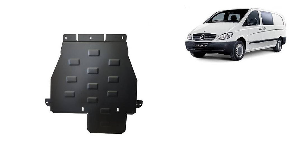 Protección de Caja de Cambios Mercedes Vito W639 - 4x4 - Caja de Cambios Automática (2003-2014)