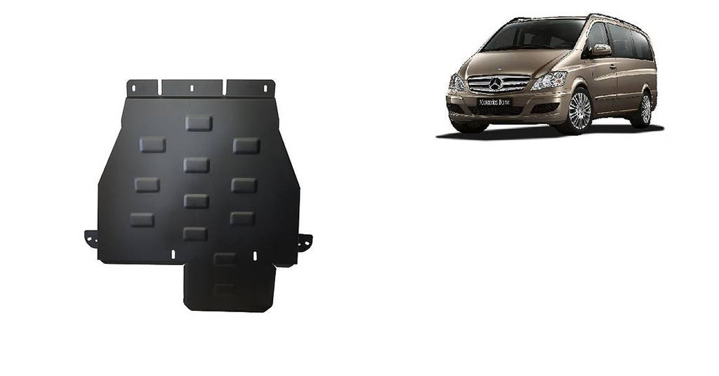 Protección de Caja de Cambios Mercedes Viano W639 - 4x4 - Caja de Cambios Automática (2003-2014)