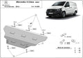 Cubre cárter metálico Mercedes Clase V W447, 4x2, 1.6 D (2014-2022) a medida