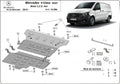 Cubre cárter metálico Mercedes Clase V W447, 2.2 D, 4x4 (2014-2020) a medida