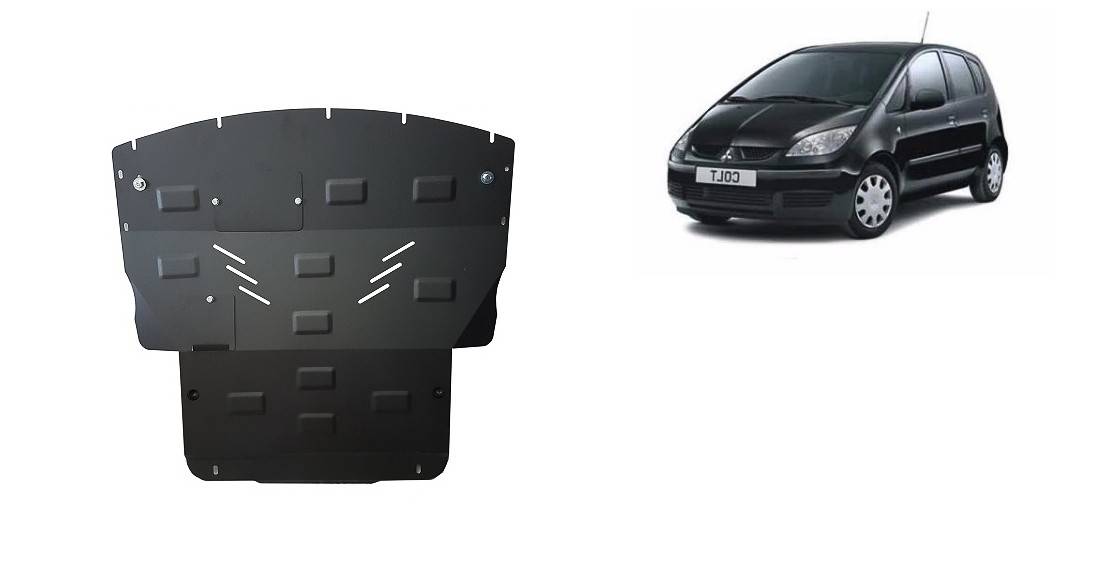 Cubre cárter metálico Mitsubishi Colt (2004-2022) a medida