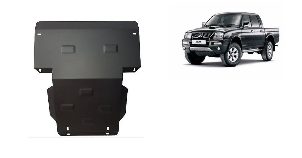 Cubre cárter metálico Mitsubishi L200 (1998-2007) a medida