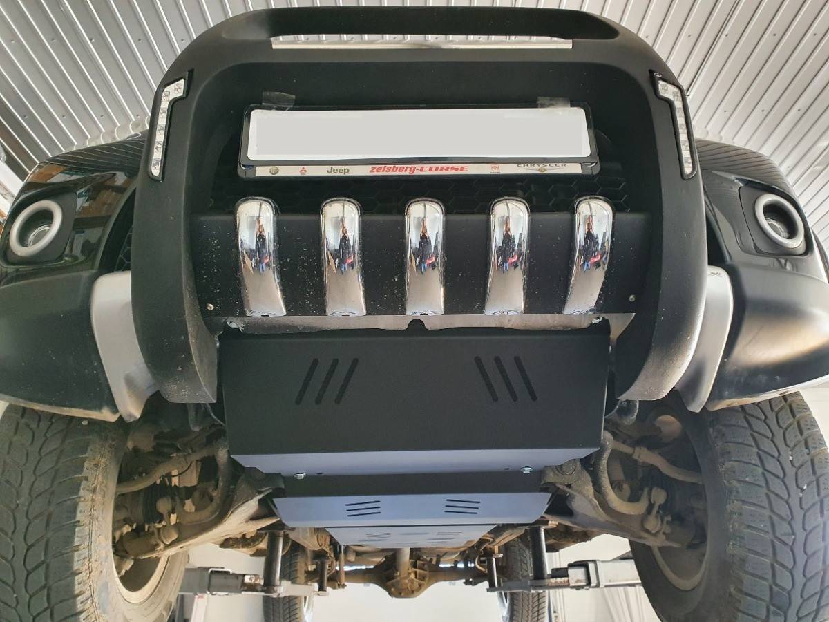 Cubre cárter metálico Mitsubishi L 200 (2005-2015) a medida