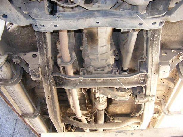 Cubre cárter metálico Mitsubishi L 200 (2005-2015) a medida