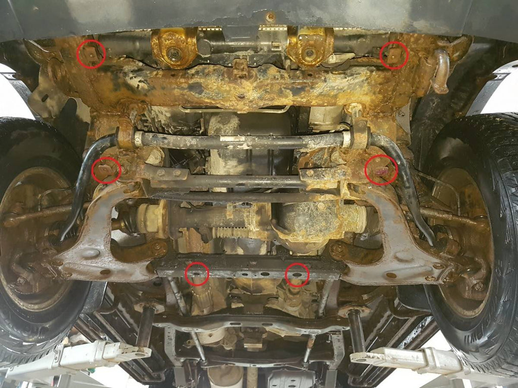 Cubre cárter metálico Mitsubishi Pajero Sport 1 (1998-2007) a medida