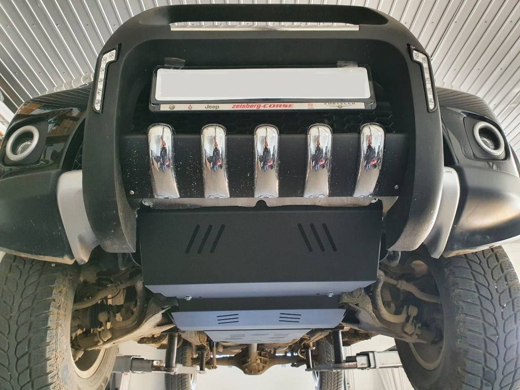 Cubre cárter metálico Mitsubishi Pajero Sport 2 (2008-2016) a medida
