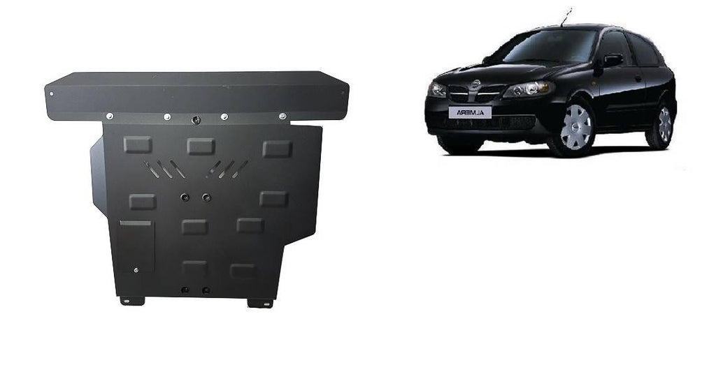 Cubre cárter metálico Nissan Almera Tino (2000-2006) a medida