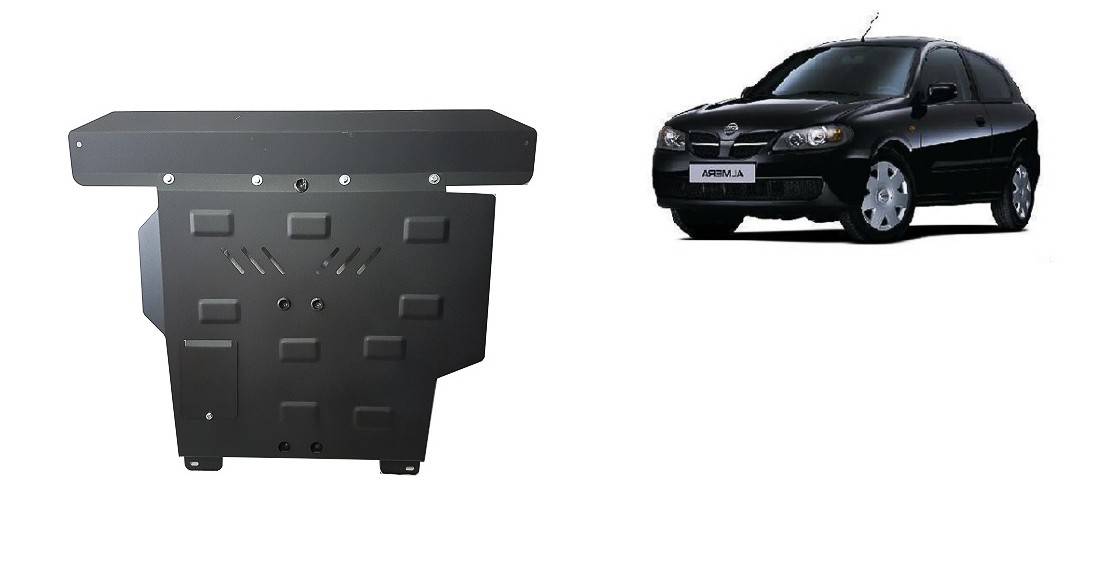 Cubre cárter metálico Nissan Almera Tino (2000-2006) a medida