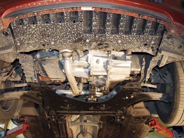 Cubre cárter metálico Nissan Note (2007-2013) a medida